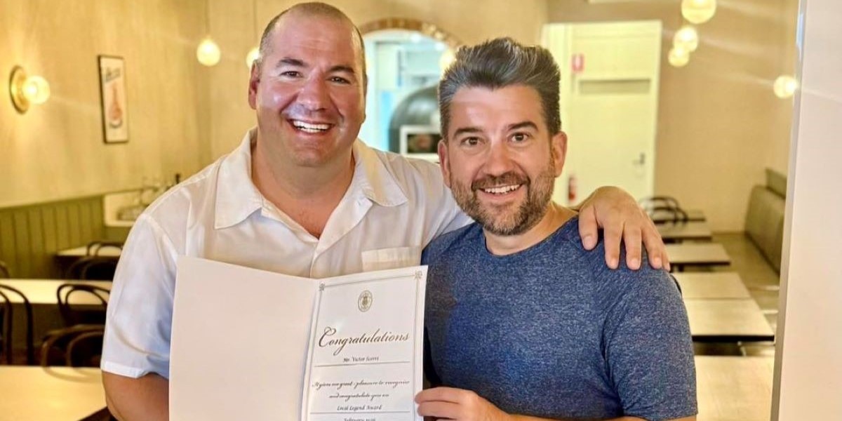 Local Legend award presentation